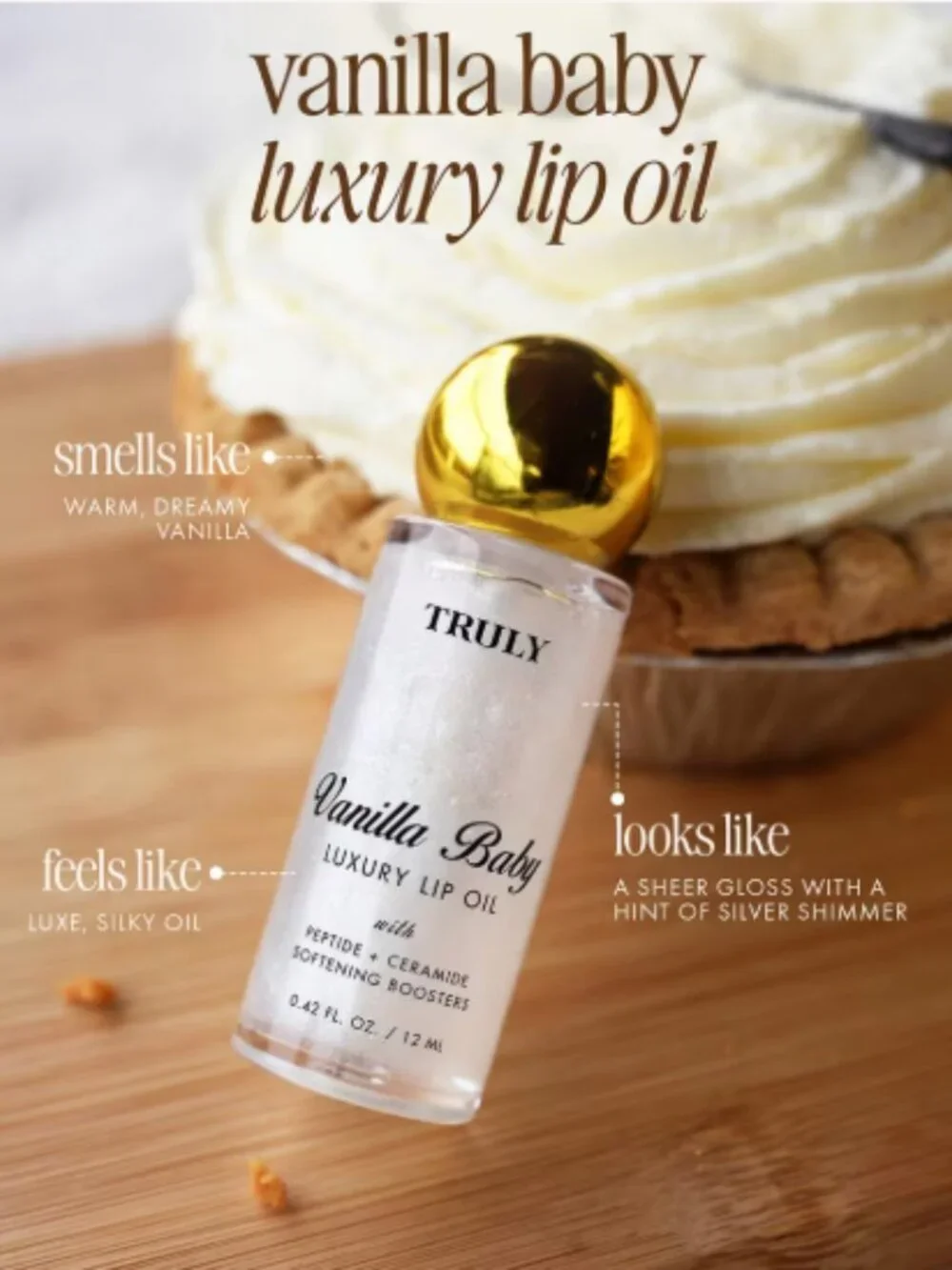 Truly Vanilla Baby Luxury Lip Oil